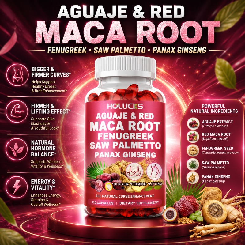Valerian Root Capsule - Capsules naturelles Aguaje + Fenugrec, favorisent