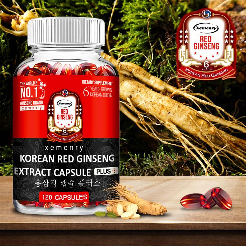 Valerian Root Capsule - Supplément coréen au ginseng rouge –