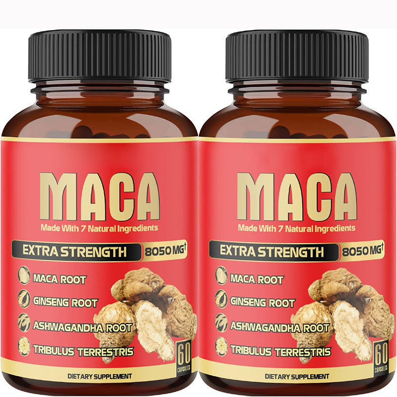 Valerian Root Capsule - Capsules de Maca noire biologique, 2