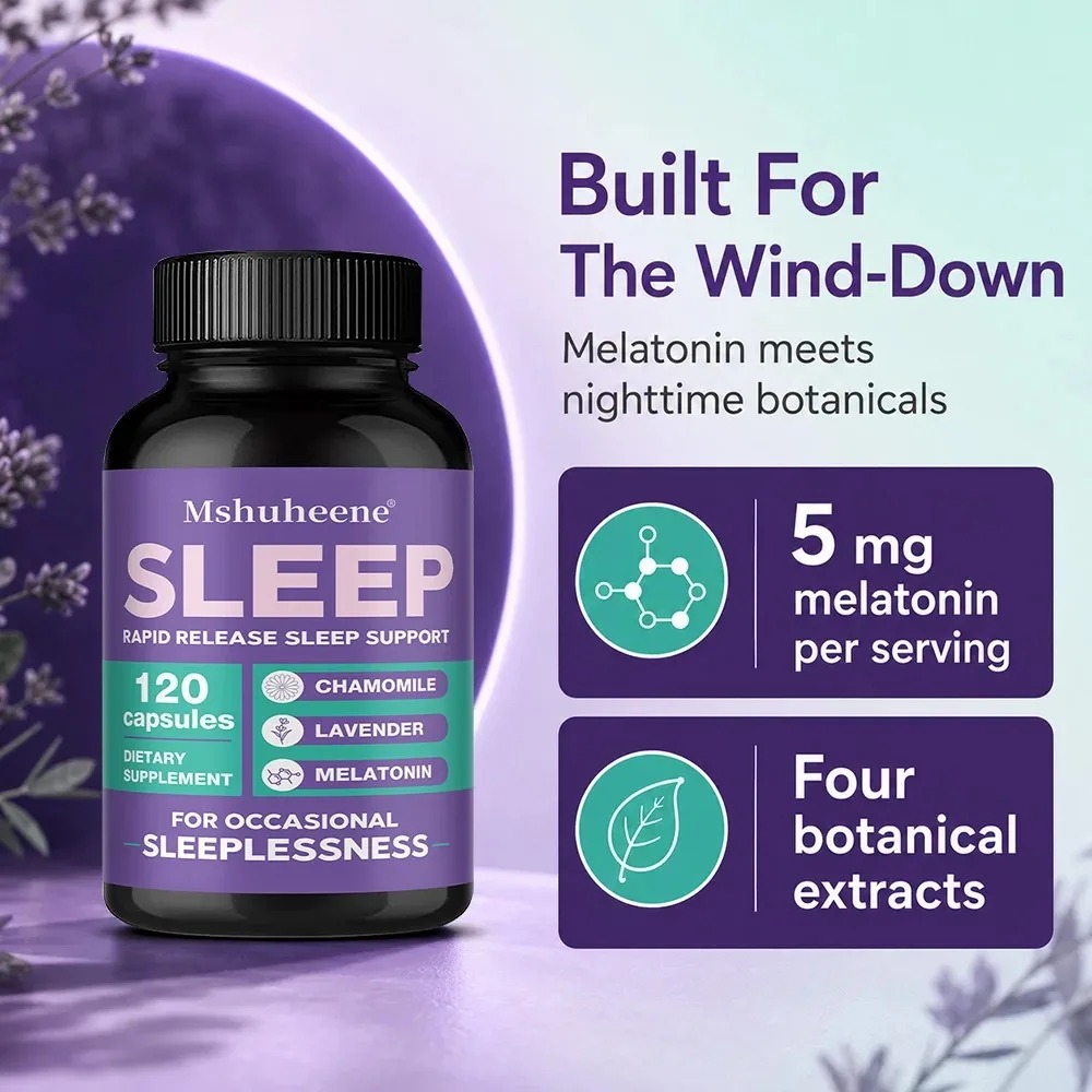 Mélatonine 5g + Racine de Valé - Valerian Root Capsule avis et prix